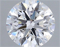 Lab Grown Diamond 1.52 Carats, Round with Ideal Cut, D Color, VVS2 Clarity and Certified by IGI
