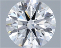 Del inventario de diamantes de laboratorio, 1.03 quilates, Redondo , Color D, claridad VVS1 y certificado IGI