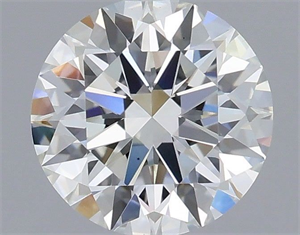 Picture of Lab Grown Diamond 1.05 Carats, Round with Ideal Cut, E Color, VVS1 Clarity and Certified by IGI