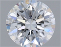 Del inventario de diamantes de laboratorio, 1.03 quilates, Redondo , Color E, claridad VVS1 y certificado IGI