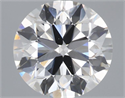 Del inventario de diamantes de laboratorio, 3.00 quilates, Redondo , Color G, claridad VS2 y certificado IGI