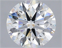 Del inventario de diamantes de laboratorio, 2.60 quilates, Redondo , Color F, claridad VVS2 y certificado IGI