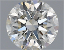 Natural Diamond 0.75 Carats, Round with Excellent Cut, H Color, I1 Clarity and Certified by IGI