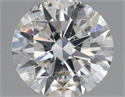 Diamante Natural 0.70 quilates, Redondo , Color H, claridad I1 y certificado IGI