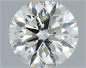 Diamante Natural 0.73 quilates, Redondo , Color H, claridad I1 y certificado IGI