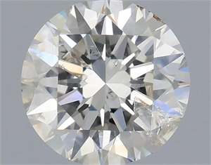 Foto Diamante Natural 0.70 quilates, Redondo , Color H, claridad I1 y certificado IGI de