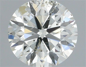 Foto Diamante Natural 0.70 quilates, Redondo , Color I, claridad I1 y certificado IGI de