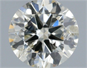 Diamante Natural 0.70 quilates, Redondo , Color J, claridad I1 y certificado IGI