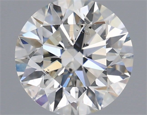 Picture of Natural Diamond 1.30 Carats, Round with Excellent Cut, H Color, SI2 Clarity and Certified by IGI