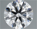 Diamante Natural 1.43 quilates, Redondo , Color F, claridad VVS2 y certificado IGI