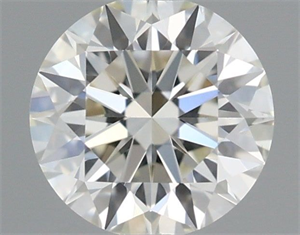 Foto Diamante Natural 0.53 quilates, Redondo , Color I, claridad IF y certificado IGI de