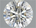 Diamante Natural 0.52 quilates, Redondo , Color I, claridad IF y certificado IGI