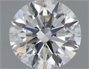 Natural Diamond 0.70 Carats, Round with Excellent Cut, F Color, IF Clarity and Certified by IGI