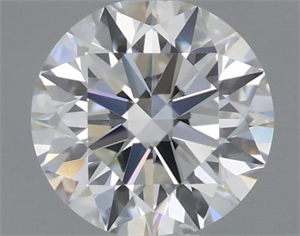 Picture of Natural Diamond 0.70 Carats, Round with Excellent Cut, F Color, IF Clarity and Certified by IGI