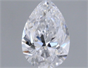Natural Diamond 0.50 Carats, Pear with  Cut, D Color, VS2 Clarity and Certified by GIA