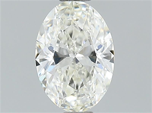Foto Diamante Natural 0.71 quilates, Ovalado , Color J, claridad VS1 y certificado GIA de