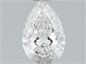 Diamante Natural 0.45 quilates, De pera , Color G, claridad VVS2 y certificado GIA