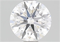 Natural Diamond 0.76 Carats, Round with Excellent Cut, E Color, VVS2 Clarity and Certified by GIA