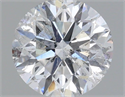 Natural Diamond 0.91 Carats, Round with Excellent Cut, G Color, I1 Clarity and Certified by IGI