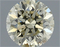Diamante Natural 0.90 quilates, Redondo , Color K, claridad I1 y certificado IGI