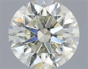 Picture of Natural Diamond 0.90 Carats, Round with Excellent Cut, J Color, I1 Clarity and Certified by IGI