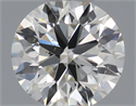 Natural Diamond 0.40 Carats, Round with Excellent Cut, G Color, SI1 Clarity and Certified by IGI