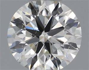 Picture of Natural Diamond 0.40 Carats, Round with Excellent Cut, G Color, SI1 Clarity and Certified by IGI