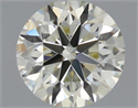 Diamante Natural 0.40 quilates, Redondo , Color J, claridad VVS2 y certificado IGI
