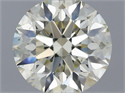 Diamante Natural 0.81 quilates, Redondo , Color K, claridad VS2 y certificado IGI