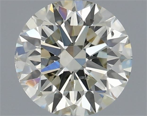 Foto Diamante Natural 0.81 quilates, Redondo , Color J, claridad SI1 y certificado IGI de