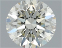 Diamante Natural 0.75 quilates, Redondo , Color K, claridad VS1 y certificado IGI