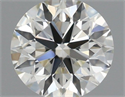 Diamante Natural 0.42 quilates, Redondo , Color I, claridad VVS1 y certificado IGI