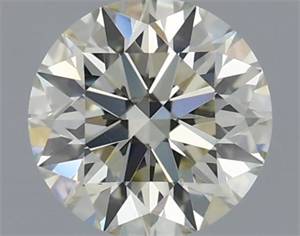 Picture of Natural Diamond 0.71 Carats, Round with Excellent Cut, K Color, VVS2 Clarity and Certified by IGI