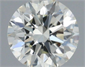 Diamante Natural 0.44 quilates, Redondo , Color J, claridad VS1 y certificado IGI