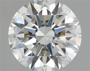 Picture of Natural Diamond 0.62 Carats, Round with Excellent Cut, I Color, VS2 Clarity and Certified by IGI