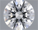 Natural Diamond 0.71 Carats, Round with Excellent Cut, E Color, VVS1 Clarity and Certified by GIA