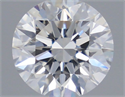 Natural Diamond 0.71 Carats, Round with Excellent Cut, D Color, VVS1 Clarity and Certified by GIA