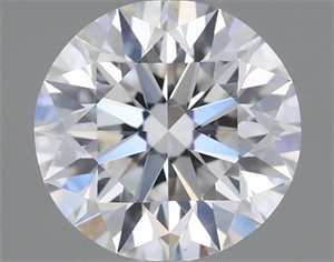 Picture of Natural Diamond 0.75 Carats, Round with Excellent Cut, D Color, SI1 Clarity and Certified by GIA