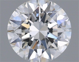 Picture of Natural Diamond 0.75 Carats, Round with Excellent Cut, G Color, VVS2 Clarity and Certified by GIA