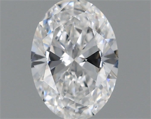 Picture of Natural Diamond 0.50 Carats, Oval with  Cut, D Color, VS2 Clarity and Certified by GIA