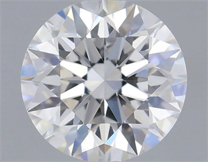 Picture of Natural Diamond 0.74 Carats, Round with Excellent Cut, D Color, SI1 Clarity and Certified by GIA