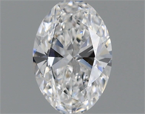 Picture of Natural Diamond 0.52 Carats, Oval with  Cut, E Color, SI1 Clarity and Certified by GIA