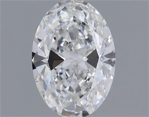 Picture of Natural Diamond 0.70 Carats, Oval with  Cut, E Color, VS2 Clarity and Certified by GIA