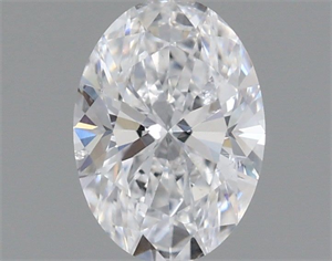 Picture of Natural Diamond 0.50 Carats, Oval with  Cut, D Color, SI2 Clarity and Certified by GIA
