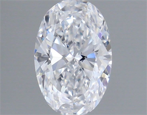 Picture of Natural Diamond 0.41 Carats, Oval with  Cut, D Color, VVS2 Clarity and Certified by GIA