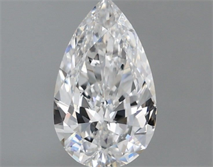 Foto Diamante Natural 0.70 quilates, De pera , Color E, claridad VVS2 y certificado GIA de
