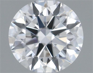 Picture of Natural Diamond 0.45 Carats, Round with Excellent Cut, D Color, VVS2 Clarity and Certified by GIA