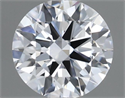 Diamante Natural 0.65 quilates, Redondo , Color D, claridad VVS2 y certificado GIA