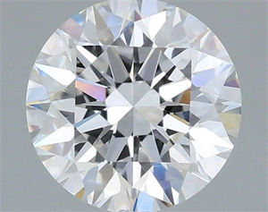 Picture of Natural Diamond 0.71 Carats, Round with Excellent Cut, F Color, VVS2 Clarity and Certified by GIA
