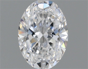 Picture of Natural Diamond 0.50 Carats, Oval with  Cut, D Color, VVS2 Clarity and Certified by GIA